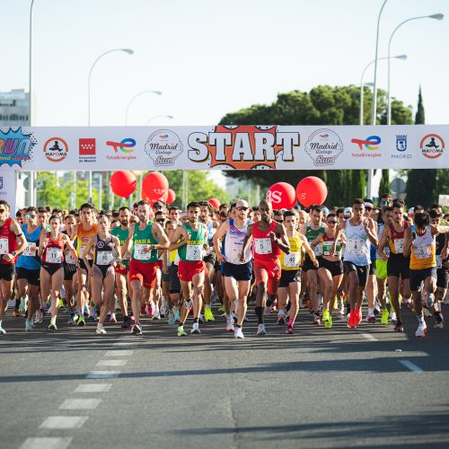 Jesús Ramos, récord español en la Madrid Vintage Run by TotalEnergies