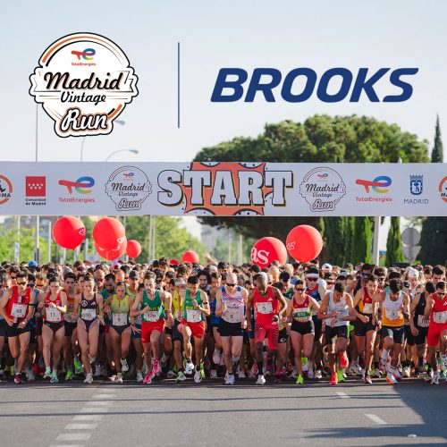 Brooks, nuevo patrocinador oficial de la Madrid Vintage Run by TotalEnergies